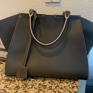 FENDI VITELLO DOLCE PETITE 3 JOURS TOTE